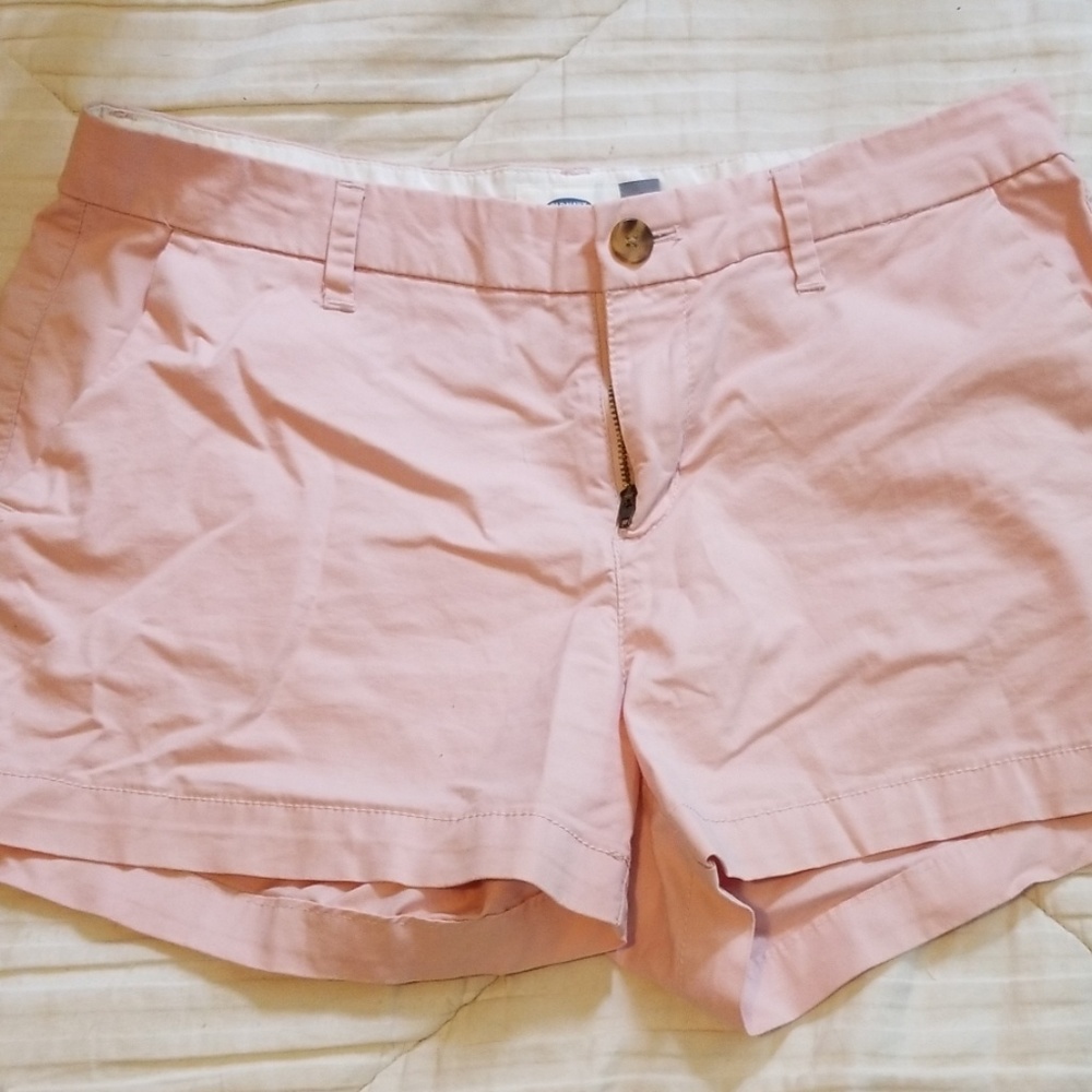 Pink Bermuda Shorts